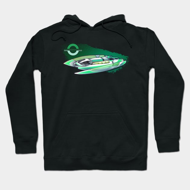 Redout - Graphic Koeniggswerth Engineering Hoodie by 34bigthings